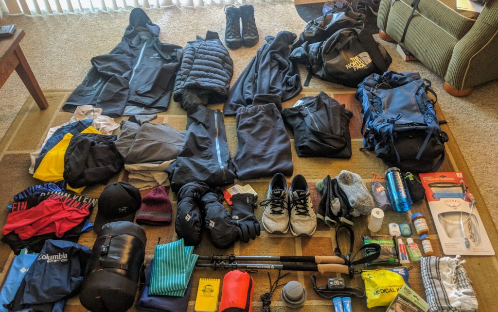 KILIMANJARO CLIMBING GEAR LIST
