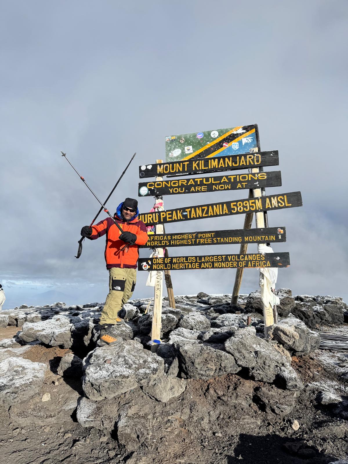 kilimanjaro ice uhuru peak