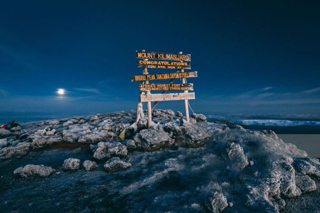 Kilimanjaro Summit Night