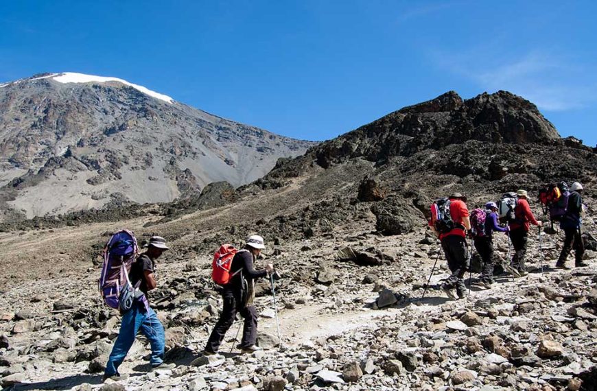 Lemosho Route vs Machame Route | Best Kilimanjaro Route Comparison Guide 3 Machame Route climbers