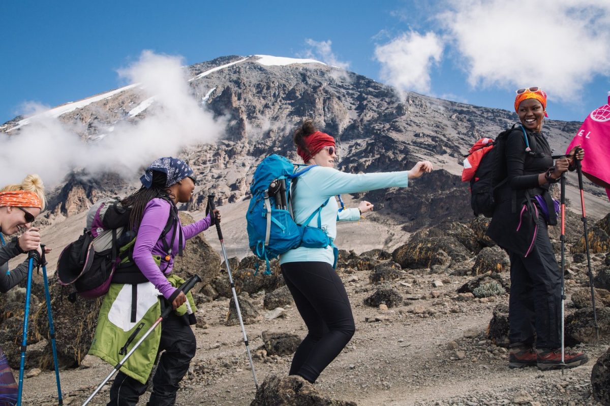 women on kili