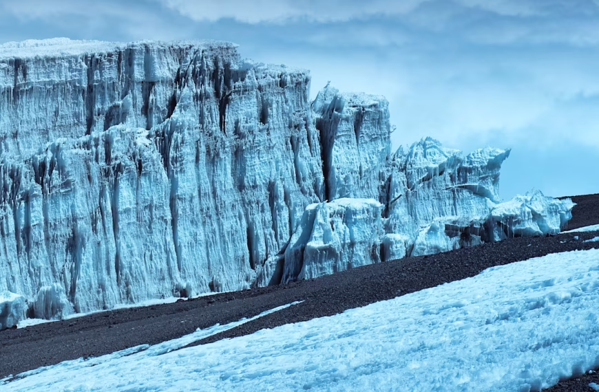 Kilimanjaro snow